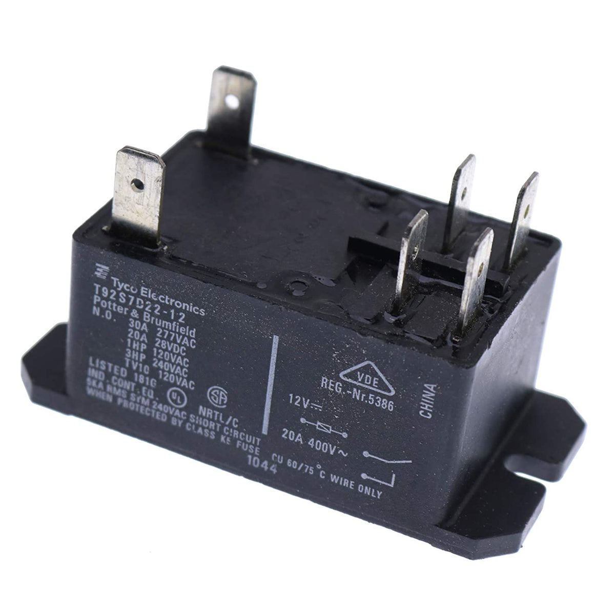 12V 20A Relay 86521256 for New.Holland C190 L175 L190 L465 L565 L865 LS140 LS150 LS160 LS170 LS180 LS190 LX465 LX485 LX565 LX665 LX865 LX885 LX985 SL40B - KUDUPARTS