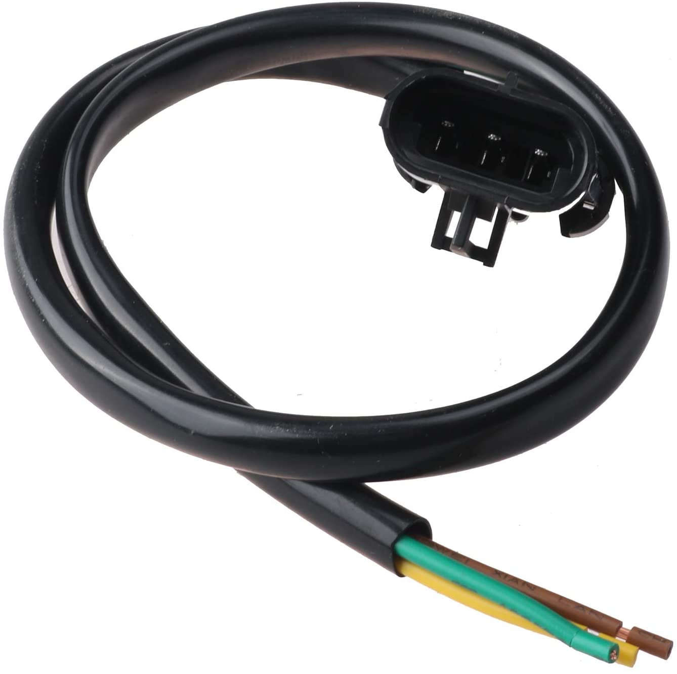 3-Pin Connector Wiper Motor Plug 6730321 Fit for Bobcat 751 753 763 773 863 864 873 883 963 A250 A300 S100 S130 S150 S160 S175 S185 S205 S220 S250 S300 S330 T110 T140 T180 T190 - KUDUPARTS