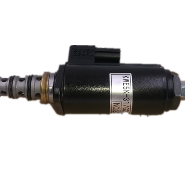 Hydraulic Pump Solenoid Valve KDRDE5KR-20/40C13-203A for Kobelco Excavator SK200-3 - KUDUPARTS