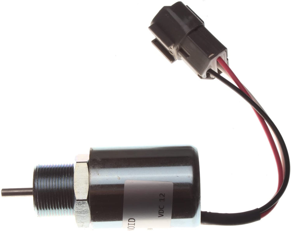 Stop Solenoid SA-3725-12 for Mahindra Max 28 Tractor w/Mitsubishi S3L2 Engine - KUDUPARTS