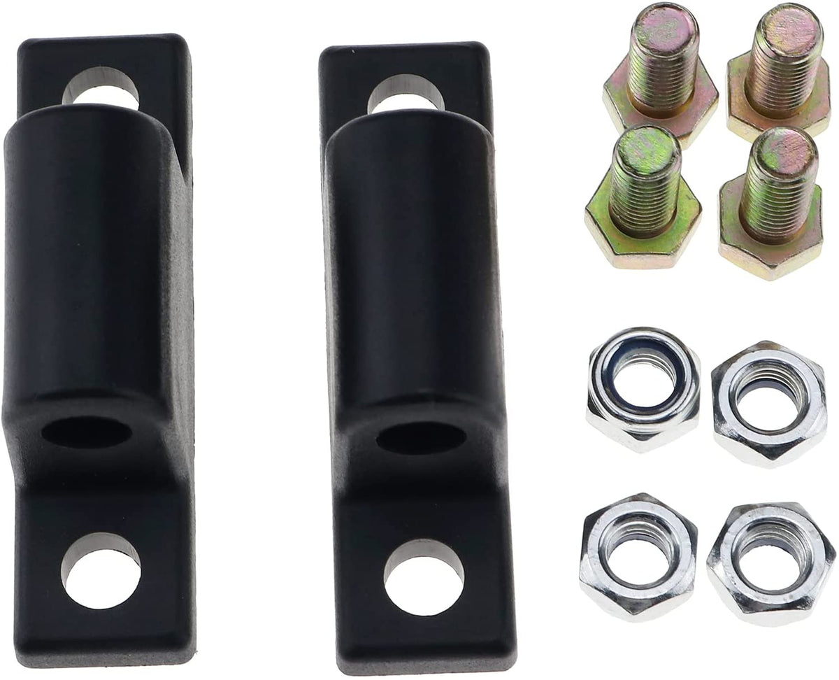 Door Hinge Set 6717593 Fit for Bobcat S100 S130 S150 S160 S175 S185 S205 S220 S250 S300 S330 A220 A300 Skid Steer Loader - KUDUPARTS