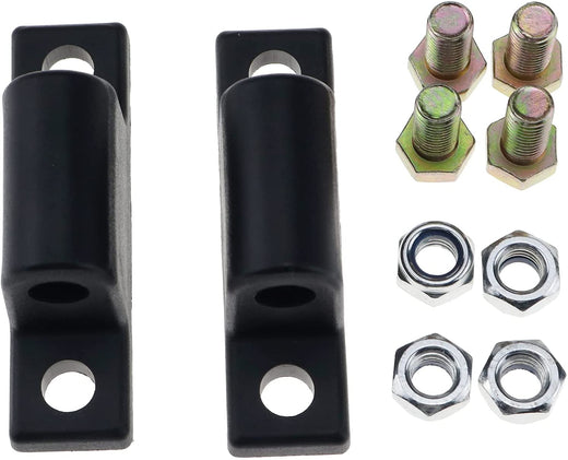 Door Hinge Set 6717593 Fit for Bobcat S100 S130 S150 S160 S175 S185 S205 S220 S250 S300 S330 A220 A300 Skid Steer Loader - KUDUPARTS