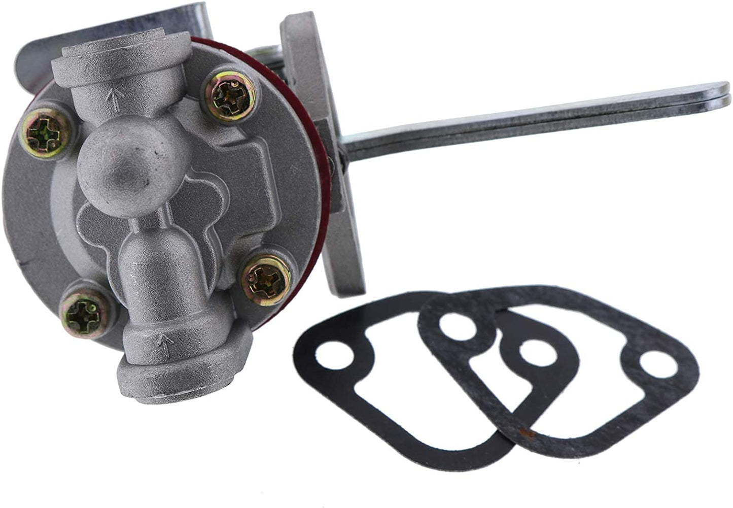 Fuel Feed Lift Pump 105582-52010 with Gaskets for Yanmar Marine 1GM 1GM10 3GMD 2QM(20) 2QM20Y 3QM 3QM30 Engine - KUDUPARTS