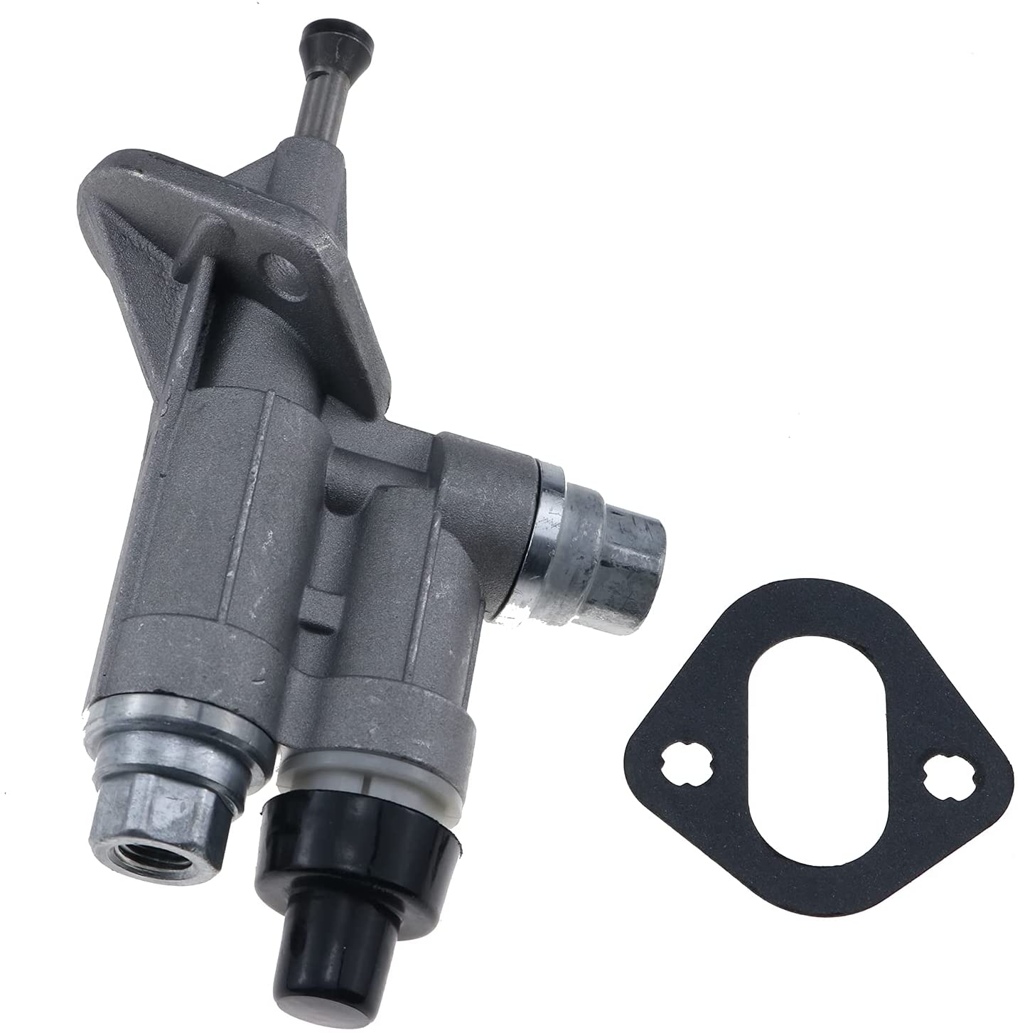 Fuel Transfer Lift Pump with Gasket 3906795 3918076 4937767 3917998 Compatible with Cummins B Series 1106N1‑010 C Series 6C8.3 QSC8.3 ISC8.3 QSL9.3 8.3 Litre Engines - KUDUPARTS