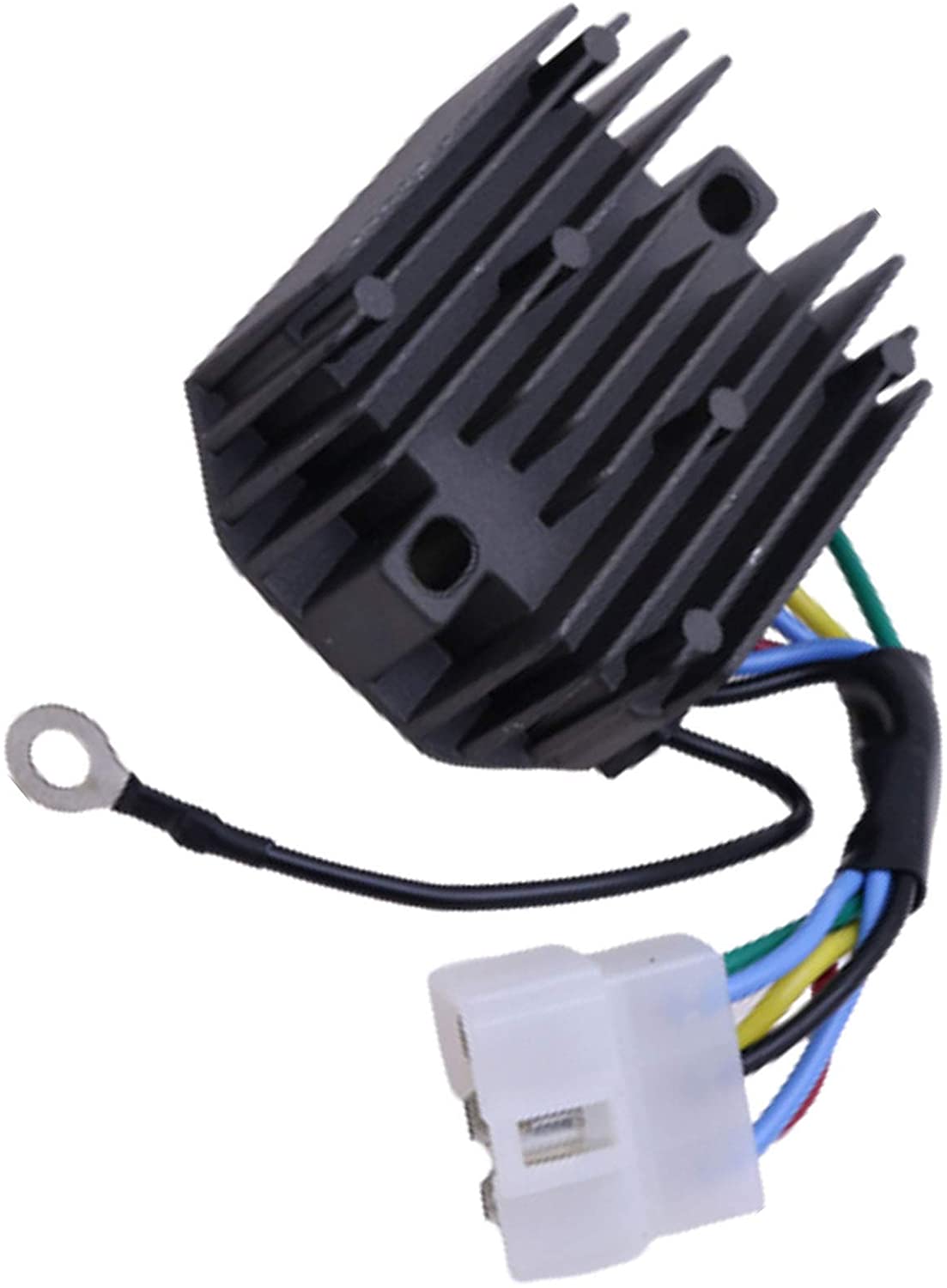 Regulator Rectifier 185530 RS5101 15351-64600 15351-64601 for Kubota Grasshopper Kokusan Denki Yanmar ZD18 ZD21 ZD25 1822D 718D 721D 721G RTV500 - KUDUPARTS