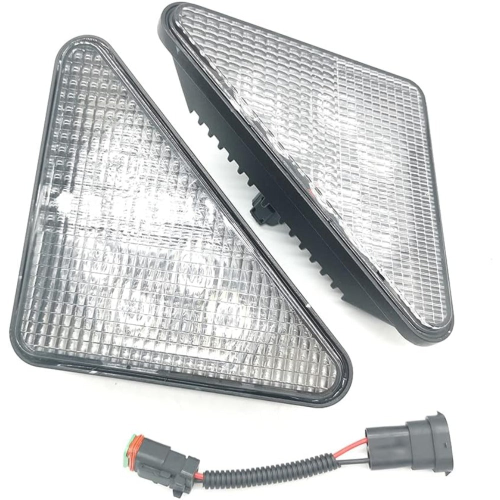 LED Light Kit 7259523 7259524 6670284 for Bobcat 751 753 763 773 863 864 873 883 963 A220 A300 S130 S150 S160 S175 S185 S205 S220 S250 S300 S330 T140 T180 T190 T200 T250 T300 T320 - KUDUPARTS