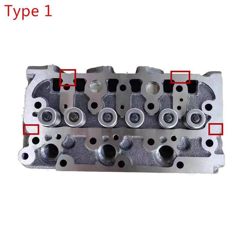 Cylinder Head 16689-03049 1G962-03045 15321-03042 For Kubota D722 - KUDUPARTS