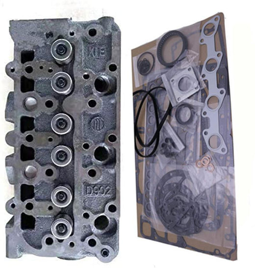 D902 Complete Cylinder Head With Valves Spring +Full Gasket Kit For Kubota ZD323 RTV900 - KUDUPARTS