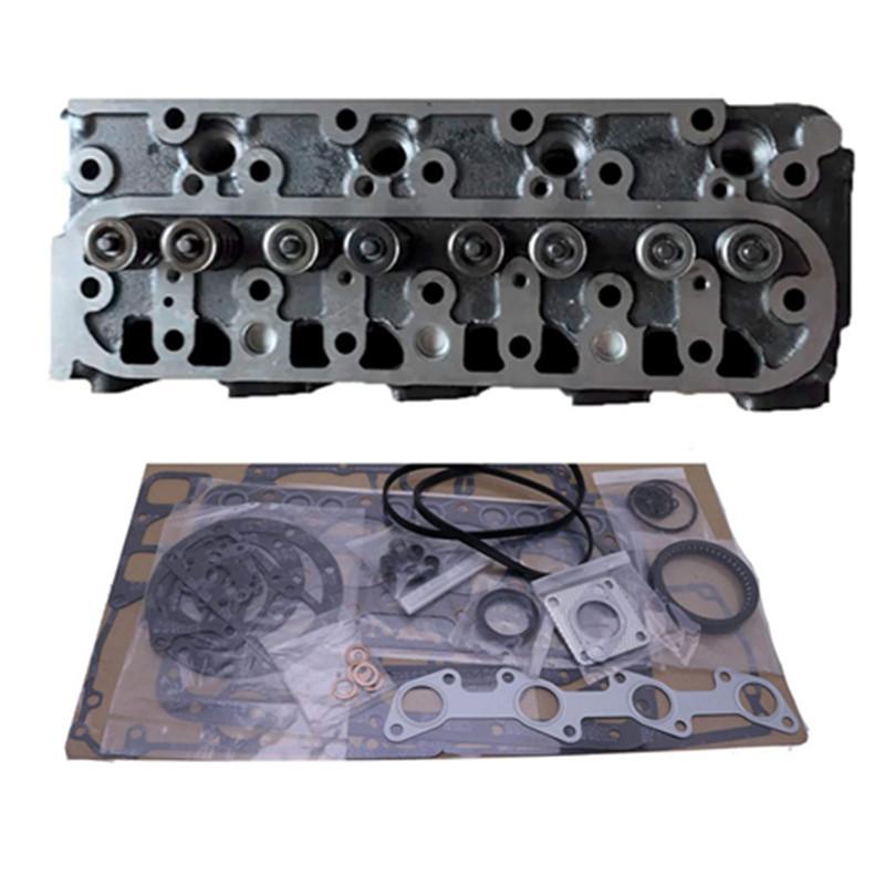 Complete Cylinder Head With Valves for Kubota V1505 Engine B2910HSD B7820HSD B3030 Tractor - KUDUPARTS