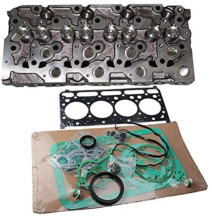 V2203M Cylinder Head+Full Gasket for Kubota Bobcat 753 753C 753F 753G 753H 753L - KUDUPARTS