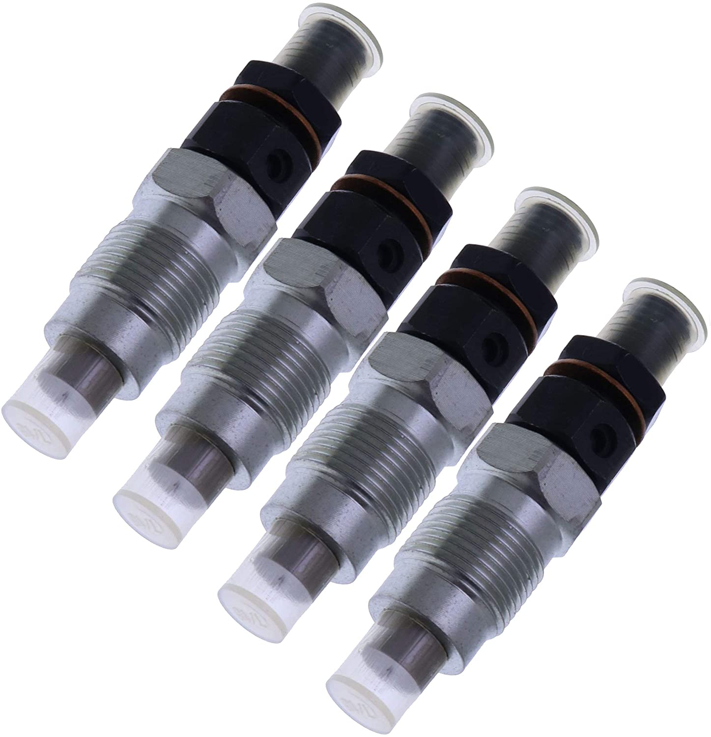 4X Fuel Injector 16454-53905 Fit for Kubota D1703 V1903 V2003 V2003-M V2203 V2203-M V2403-M Engine - KUDUPARTS