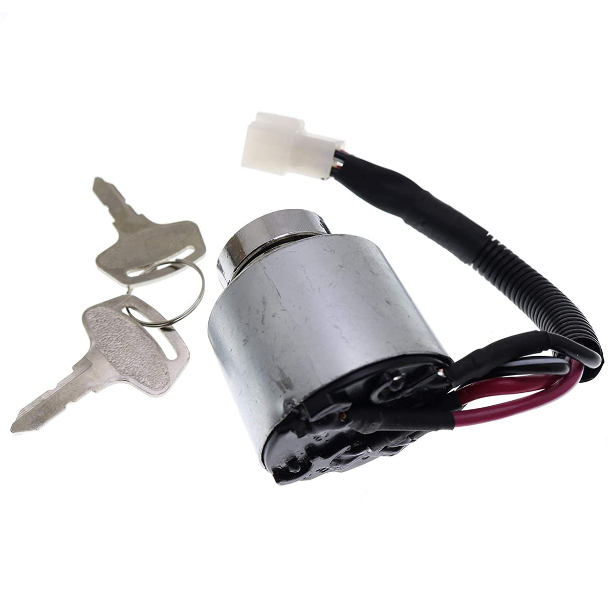 Ignition Switch 66101-55200 66101-55202 for Kubota BX1800D BX2230D G1700 G18 G1800 G18HD G1900 G2000 G2160 G21HD GT1050 GT850 TG1860AU TG1860G G1700 G1800 G1900 - KUDUPARTS