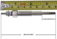 4X Glow Plugs 8-94319-700-2 for Isuzu 4FA1 4FE1 TCM Komatsu Forklift Tractor - KUDUPARTS