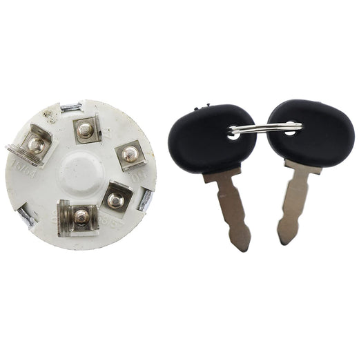 Ignition Switch 5146155 5129862 for New.Holland Tractor 3830 4030 4230 4430 TD4020F TD4030F TD4040F TD5010 TD5020 TD5030 Case JX55 JX60 JX65 JX70 JX75 JX80 JX85 JX90 JX95 - KUDUPARTS