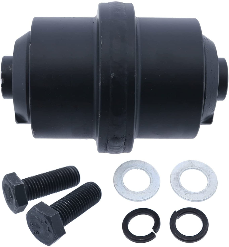 Bottom Roller With Studs,Nuts,Washers 7013575 for Bobcat 225 325 328 329 331 334 335 425 428 430 E25 E26 E32 E32i E34 E35 E35i E35Z E37 E42 - KUDUPARTS