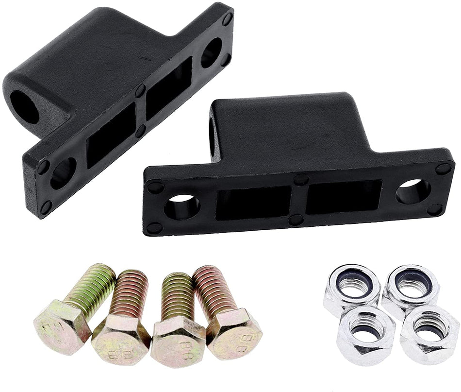 Door Hinge Set 6717593 Fit for Bobcat S100 S130 S150 S160 S175 S185 S205 S220 S250 S300 S330 A220 A300 Skid Steer Loader - KUDUPARTS