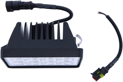 LED Headlight for John Deere 240 250 260 270 313 315 317 320 325 328 + / Case 410 420 420CT 430 435 440 445 450 465 + / New.Holland C175 C185 L120 L125 L140 L150 L160 L170 L175 L180 + - KUDUPARTS