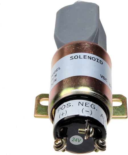 Shut Off solenoid 5I8008 24V for Excavator 307 308 311 312+ with Cat 3064 Engine - KUDUPARTS