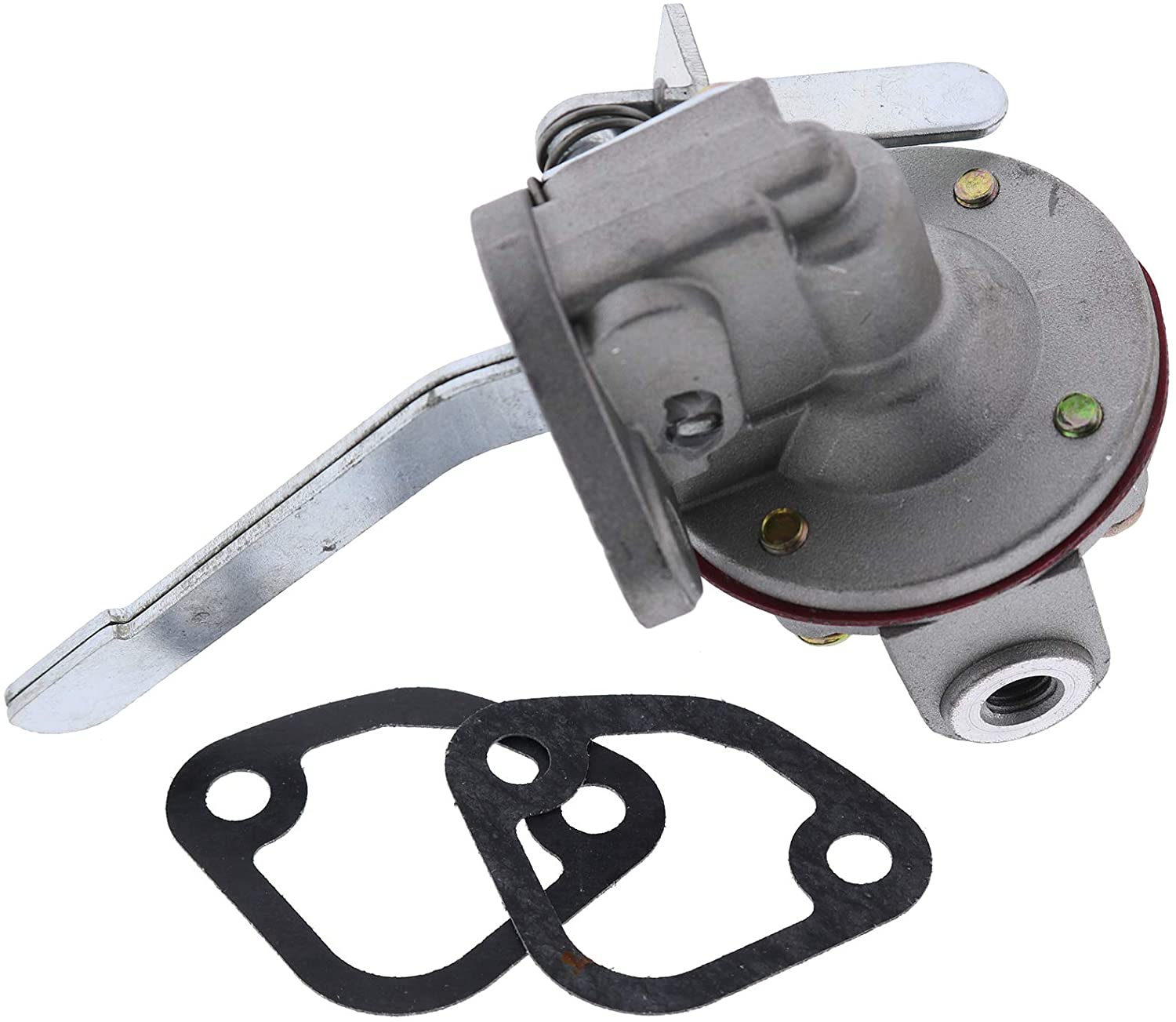 Fuel Feed Lift Pump 105582-52010 with Gaskets for Yanmar Marine 1GM 1GM10 3GMD 2QM(20) 2QM20Y 3QM 3QM30 Engine - KUDUPARTS