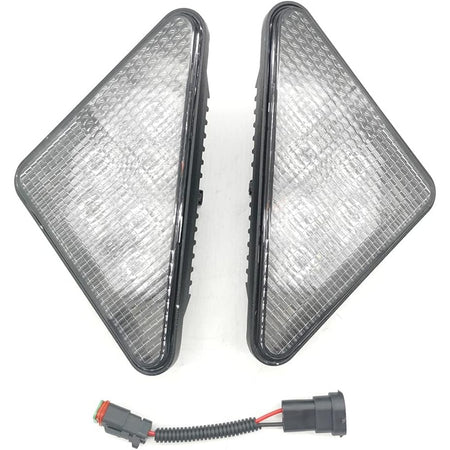 LED Light Kit 7259523 7259524 6670284 for Bobcat 751 753 763 773 863 864 873 883 963 A220 A300 S130 S150 S160 S175 S185 S205 S220 S250 S300 S330 T140 T180 T190 T200 T250 T300 T320 - KUDUPARTS