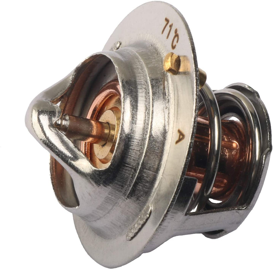 160°F Thermostat YM129350-49800 Fit for Komatsu 3D75 3D74E 3D72 3D72N 3D84 3D84N SK04J-2 PC10-2 PC10-3 PC10-7 PC20R-8 PC12UU-2 PC07-1 PC05-6 PW05-1 PC05-5 PC07-2 PC05-7 PC30-5 PW20-1 - KUDUPARTS