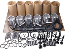 Overhaul Rebuild Kit Compatible with Nissan TD42 Engine 1995 Nissan Patrol Y60 and Forklift Turck Vehicles - KUDUPARTS