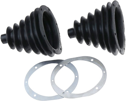 2X Rubber Boot Steering Arm with 2 Gaskets 6532127 for Bobcat S130 S150 S160 S175 S185 T190 T200 T250 730 731 732 741 742 743 751 753 763 773 7753 843 853 863 864 864 873 883 943 953 - KUDUPARTS