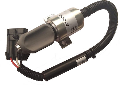 Engine Shut Down Solenoid SA-4805-12 1753ES-12E6UC4B1S1CC43 for Kubota 12V - KUDUPARTS