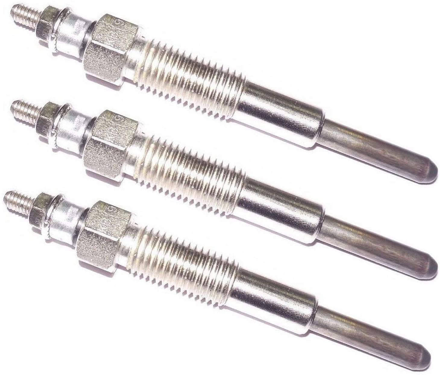 3pcs Glow Plug SBA185366060 for New Holland Tractor 1215 1220 1310 1320 1510 1520 1900 1910 1925 2110 3415 - KUDUPARTS