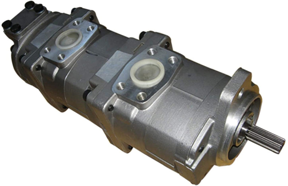 Hydraulic Pump Assy 705-55-23020 for Komatsu Wheel Loader LW250L-1NH LW250L-1NX - KUDUPARTS