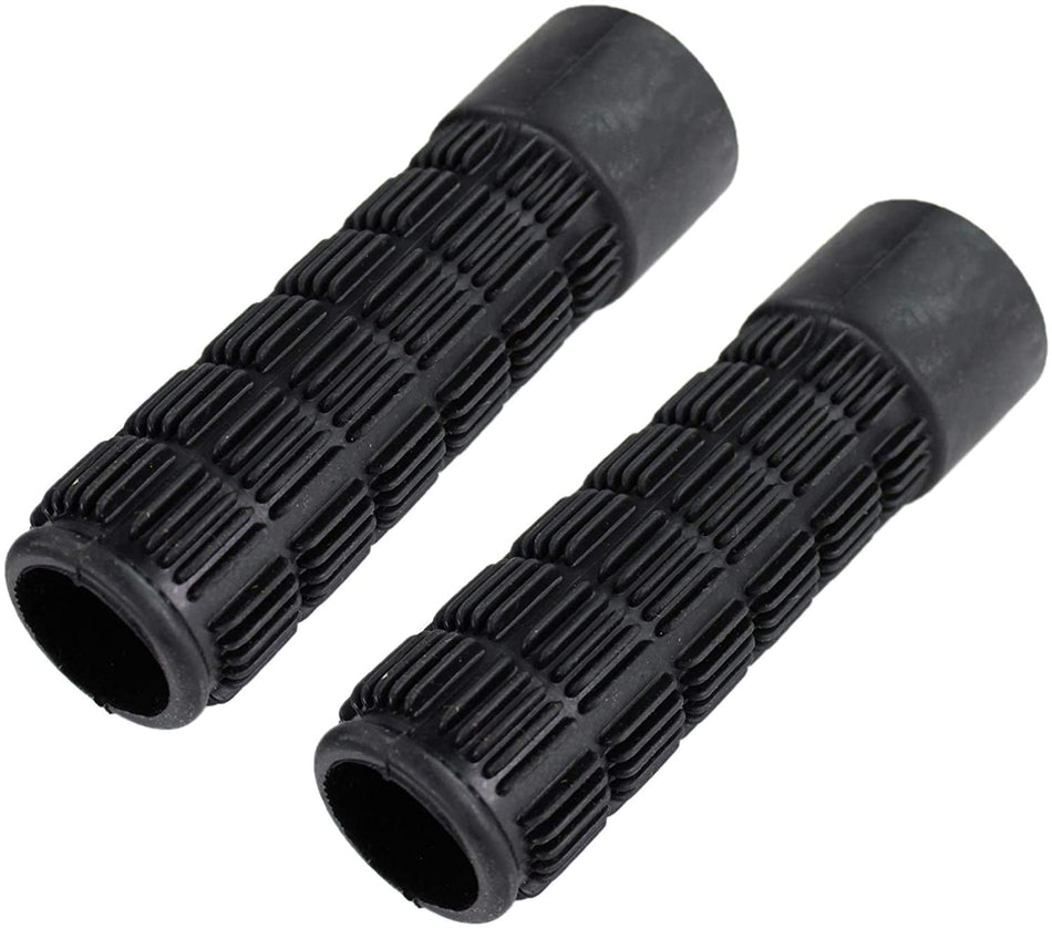 2PCS Rubber Grips 6702621 for Bobcat Skid Steer Loader 450 453 463 553 653 751 753 763 773 7753 843 853 863 864 873 883 953 963 S100 S130 S150 S160 T110 T140 T180 T190 T750 T770 - KUDUPARTS