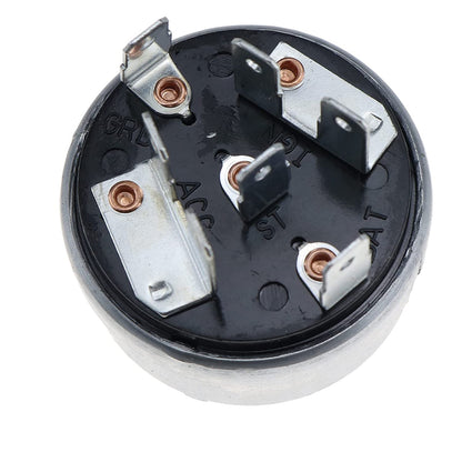 Ignition Starter Switch 282775A1 A77312 L61053 D134737 for Case 1080B 1550 1840 2366 3394 821 7150 760 921 1150G 1845C 5230 3594 5120 5130 5140 ++ Tractors IH AR58126 and John Deere - KUDUPARTS