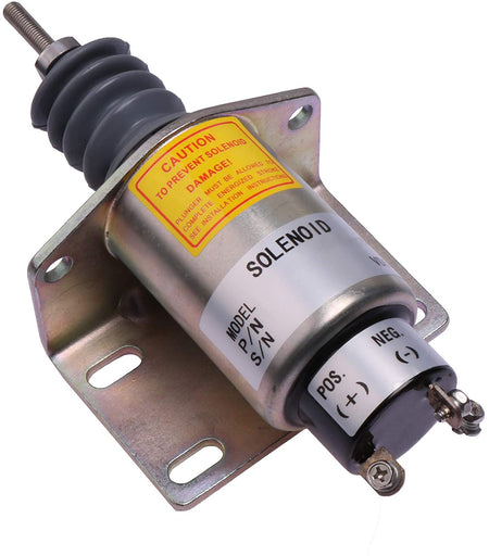 Fuel Shutoff Solenoid SA-2774-12 2001-12F2U1B2A for Woodward 12V - KUDUPARTS