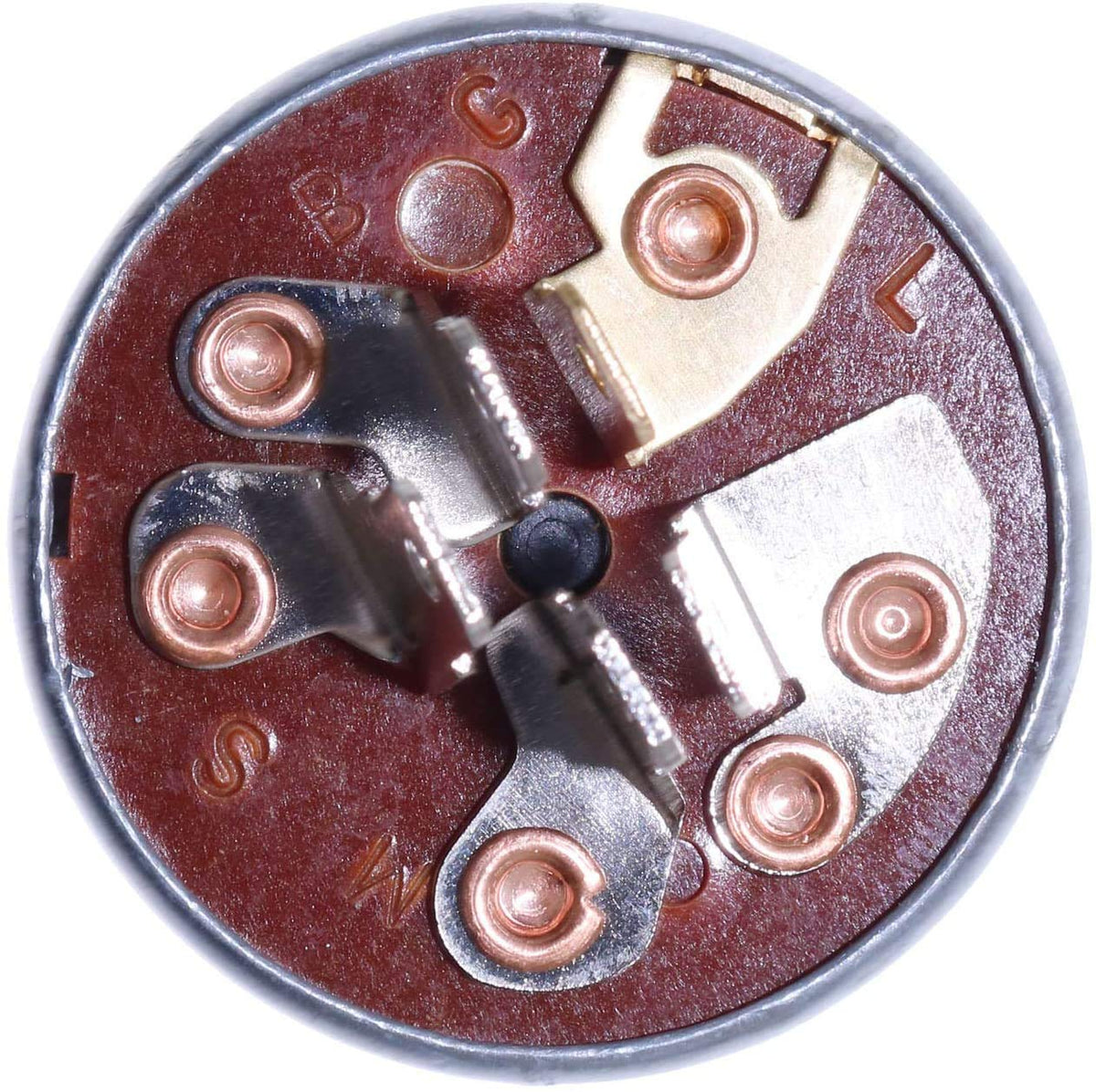 Ignition Switch & 2 Keys K1122-62110 Fit for Kubota T1460 T1570 T1670 T1760S T1870S T1880AU2 T2080 T2090BR T1460S T1560 T1560S T1770S T1880 - KUDUPARTS