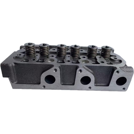 D722 Cylinder Head with Valves Compatible with Kubota D722 Head for G1900 B7400HSD BX1860D - KUDUPARTS