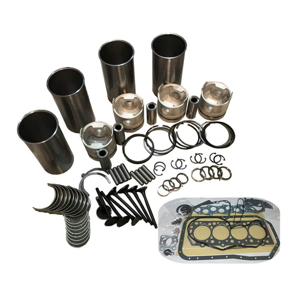 Overhaul Rebuild Kit For Isuzu 4LE1 Engine Hitachi EX40U EX50U EX55UR Excavator - KUDUPARTS