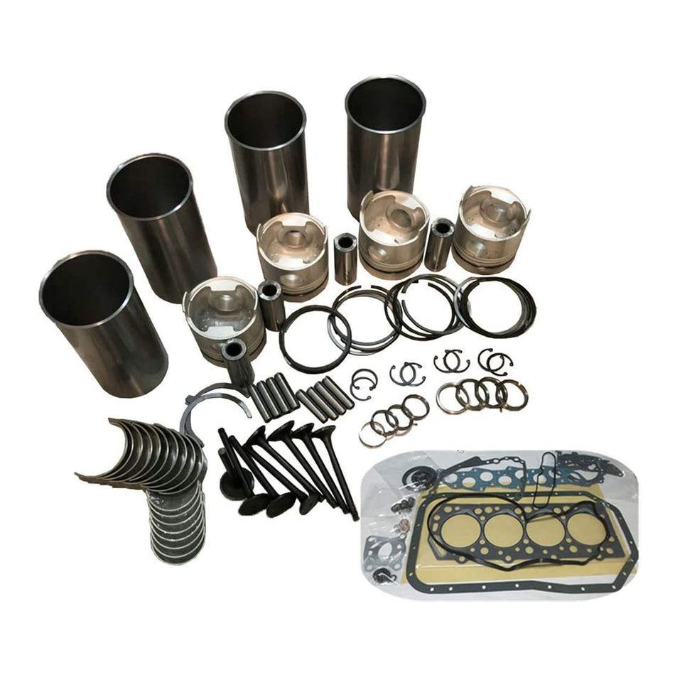 V1305 V1305-B Overhaul Rebuild Kit Ring Piston Bearing For Kubota Engine - KUDUPARTS